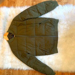 Men's RVCA Puffer Army Green Jacket